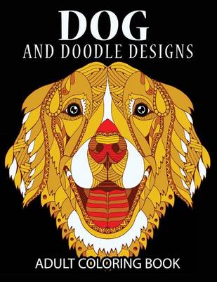 Book cover for Doodle Dog Coloring books for Adults