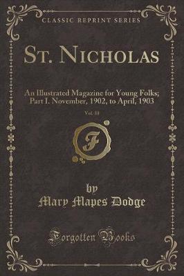 Book cover for St. Nicholas, Vol. 30