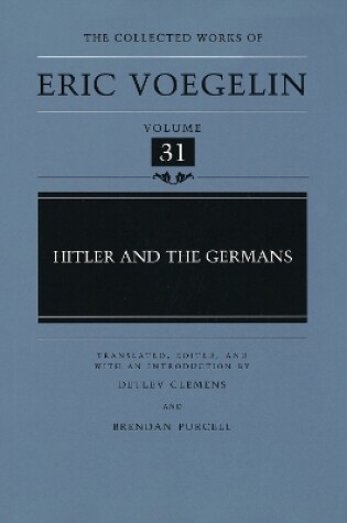 Cover of Hitler and the Germans (CW31)