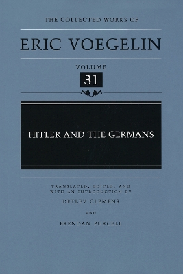 Book cover for Hitler and the Germans (CW31)