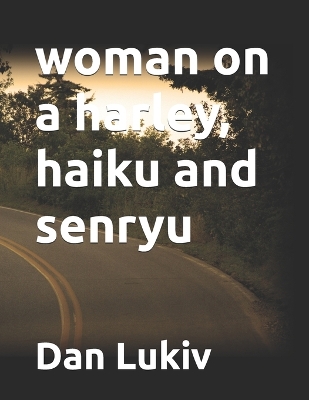 Book cover for woman on a harley, haiku and senryu