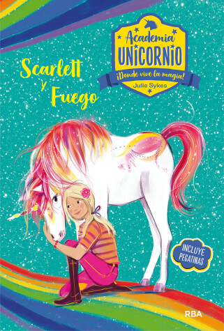 Book cover for Scarlett y Fuego / Scarlett and Blaze