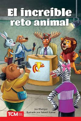 Book cover for El increíble reto animal