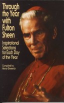 Book cover for Through the Year with Fulton Sheen