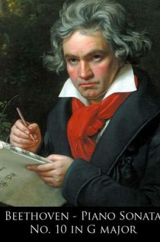 Cover of Beethoven - Piano Sonata No. 10 in G major