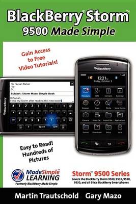 Book cover for Blackberry Storm[ 9500 Made Simple