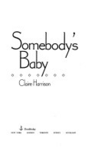 Cover of Somebody's Baby