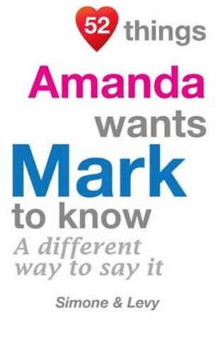 Cover of 52 Things Amanda Wants Mark To Know