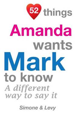 Book cover for 52 Things Amanda Wants Mark To Know