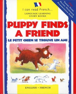 Book cover for Puppy Finds a Friend/English-French