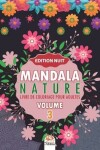 Book cover for Mandala nature -Volume 3 - Edition nuit