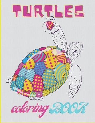 Book cover for Turtels coloring book