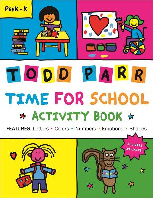 Book cover for Time for School Activity Book