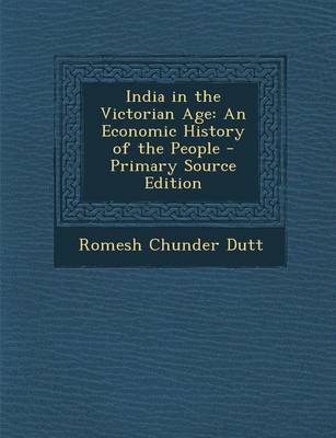 Book cover for India in the Victorian Age