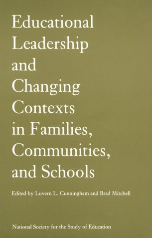 Book cover for Educational Leadership and Changing Contexts of Families, Communities and Schools