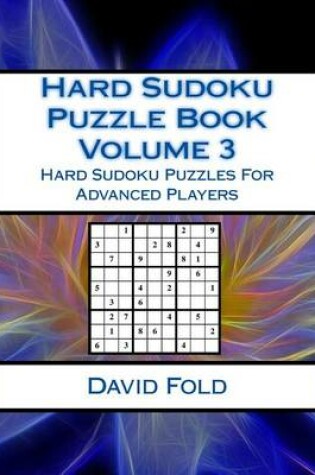 Cover of Hard Sudoku Puzzle Book Volume 3