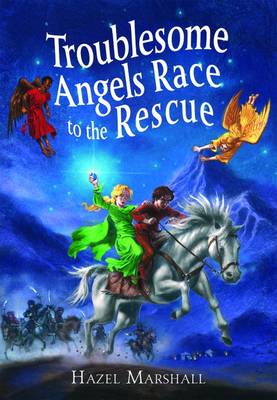 Book cover for Troublesome Angels Race to the Rescue