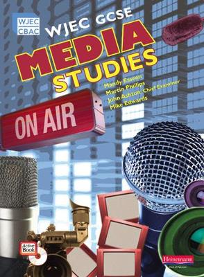 Cover of WJEC GCSE Media Studies Student Book with ActiveBook CD-ROM