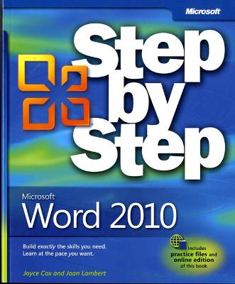 Book cover for Microsoft Word 2010 Step by Step