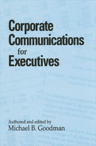 Cover of Corporate Communications for Executives