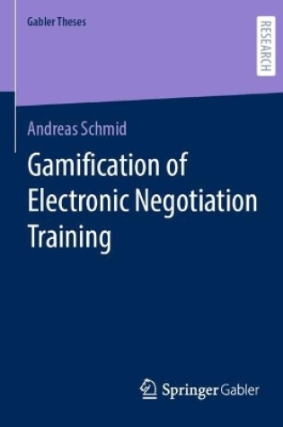 Cover of Gamification of Electronic Negotiation Training