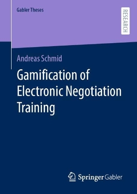 Book cover for Gamification of Electronic Negotiation Training