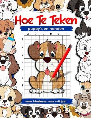 Book cover for Hoe puppy's en honden te tekenen