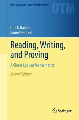 Cover of Reading, Writing, and Proving