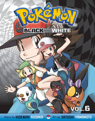 Book cover for Pokémon Black and White, Vol. 6