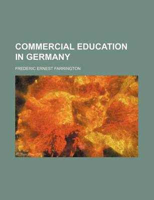 Book cover for Commercial Education in Germany