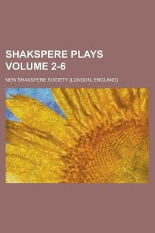 Cover of Shakspere Plays Volume 2-6