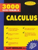 Book cover for 3,000 Solved Problems in Calculus