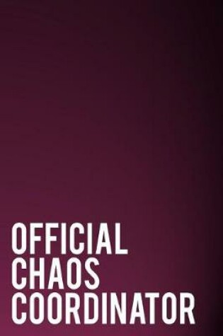 Cover of Official Chaos Coordinator