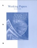 Book cover for Working Papers for Use with Advanced Financial Accounting