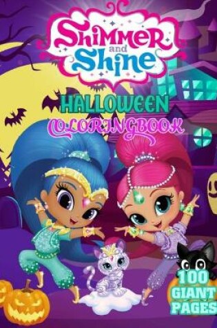 Cover of Shimmer and Shine Halloween Coloring Book