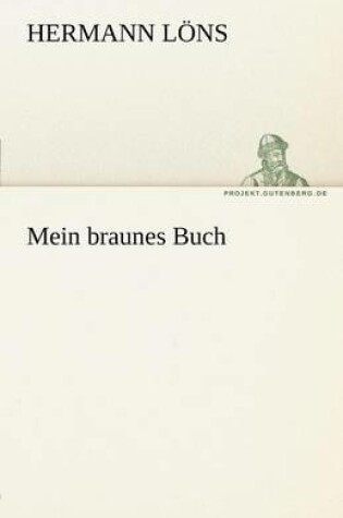 Cover of Mein Braunes Buch