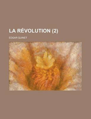 Book cover for La Revolution (2 )