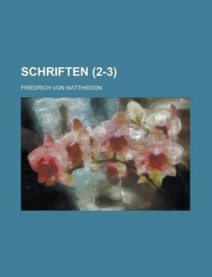 Book cover for Schriften (2-3)