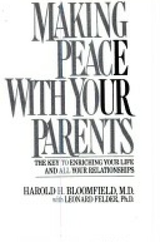 Cover of Making Peace with Your Parents