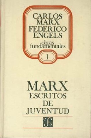 Cover of Marx, Escritos de Juventud 1