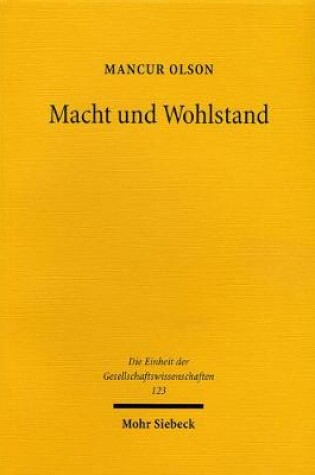 Cover of Macht und Wohlstand