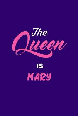 Book cover for The Queen is Mary, Little Women