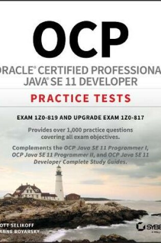 Cover of OCP Oracle Certified Professional Java SE 11 Developer Practice Tests