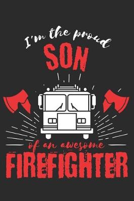 Book cover for Proud Son of an Awesome Firefighter