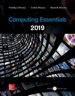 Book cover for Loose Leaf for Computing Essentials 2019
