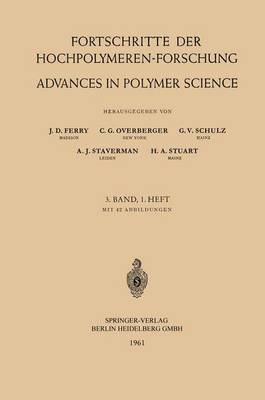 Book cover for Advances in Polymer Science 3/1