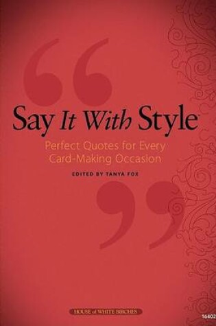 Cover of Say It With Style