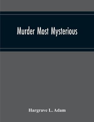 Book cover for Murder Most Mysterious