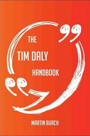 Cover of The Tim Daly Handbook - Everything You Need to Know about Tim Daly