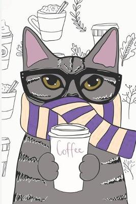 Book cover for Hipster Coffee Cat